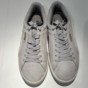 PUMA Suede XXI Classic Women’s Sneakers - Size 7.5 - Marshmellow/Light Grey